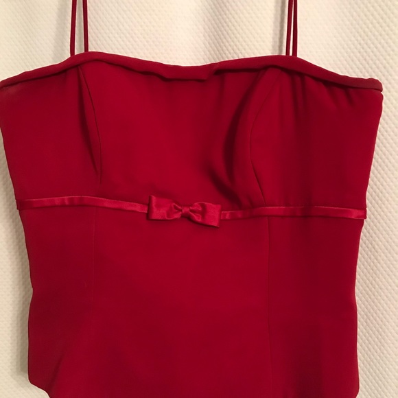 KNOCKOUT RED TOP/SKIRT SIZE 14! - Picture 3 of 7